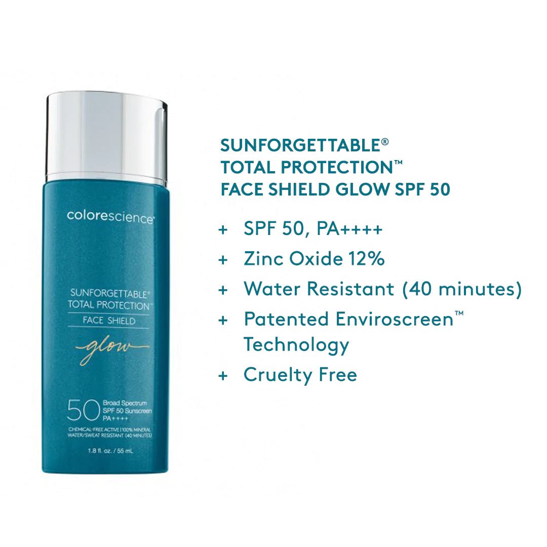 colorescience® Sunforgettable® Total Protection™ Face Shield Glow SPF 50 - The DLG Store